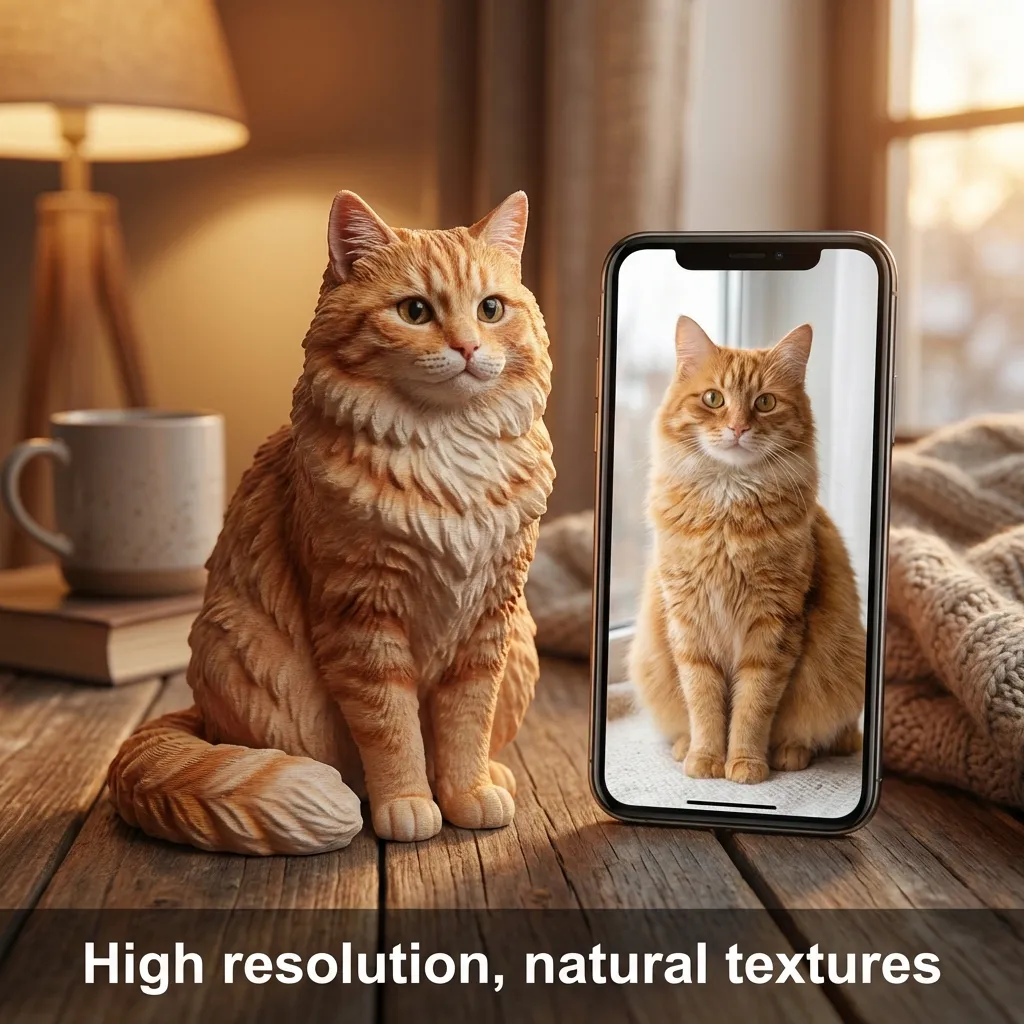 写真だけでは寂しいあなたへ。愛犬・愛猫が「3Dフィギュア」として帰ってくる新しい供養