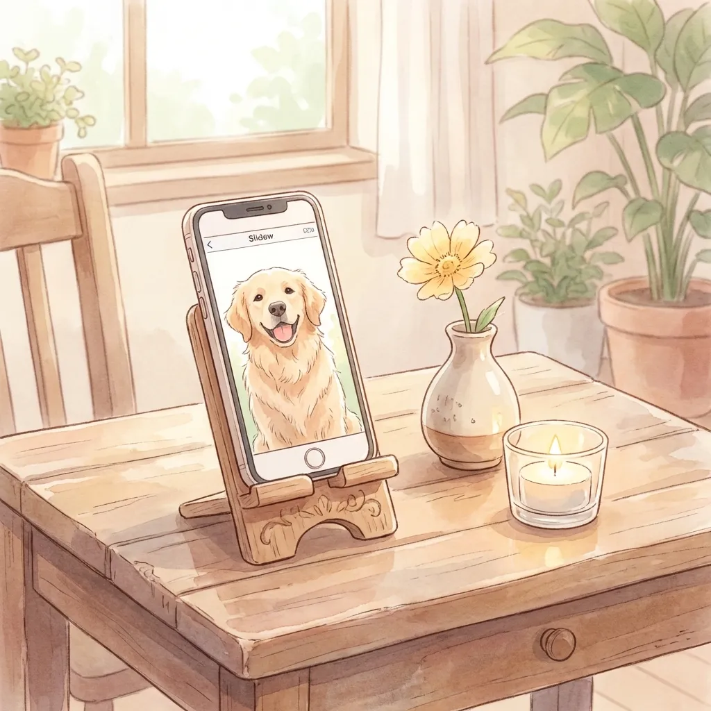 スマホの中に祭壇を。場所を取らない「デジタル供養」の種類と始め方ガイド