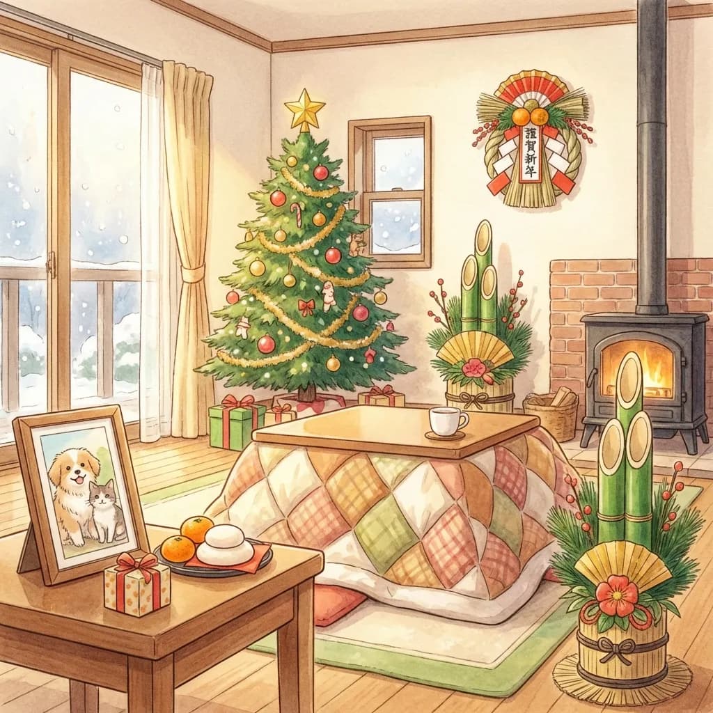 初めてのクリスマス、お正月。あの子がいない年末年始を温かく過ごすためのヒント