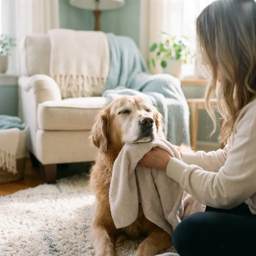 シニアペットの「お風呂なし」清潔ケア|負担ゼロで毛並みを美しく保つ方法